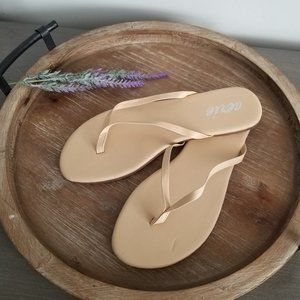COPY - Easy Flip Flop - Nude (Size US 7) - AERIE / AMERICAN EAGLE
